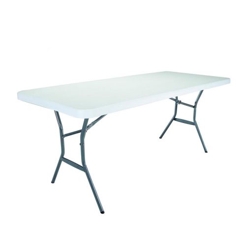 Półkomercyjny stół składany Lifetime 80524 - biały granit 