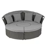 Łóżko ogrodowe wyspa Sapphire Corfu ST-1600 - szare Łóżko ogrodowe wyspa Sapphire Corfu ST-1600 - szare