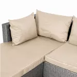 Narożnik ogrodowy z technorattanu GardenLine ST-910 Avila + pokrowiec GRATIS! Narożnik ogrodowy z technorattanu GardenLine ST-910 Avila + pokrowiec GRATIS!