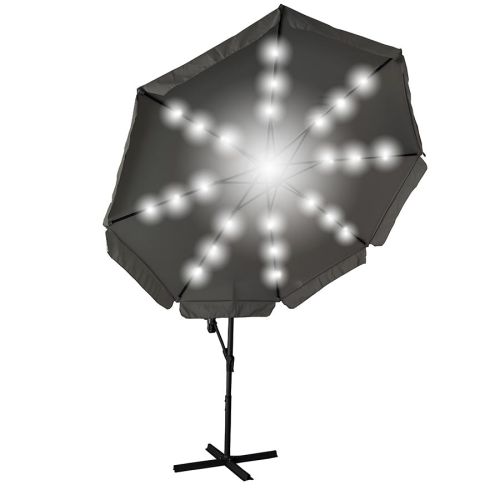 Duży parasol ogrodowy oświetlenie LED Sapphire ST-2060 Calipo 350 cm