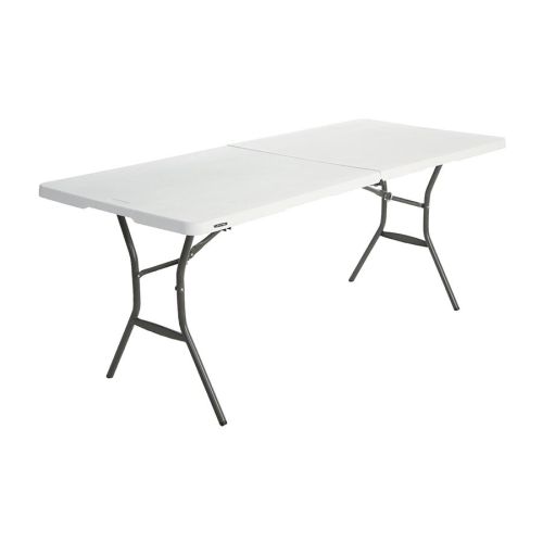 Stół składany wpół 183 cm Lifetime 80471 - biały granit