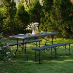 Stół ogrodowy turystyczny składany Nils Camp NC1618 - antracytowy Stół ogrodowy turystyczny składany Nils Camp NC1618 - antracytowy