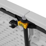 Stół ogrodowy turystyczny składany Nils Camp NC1618 - biały