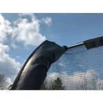 Trampolina ogrodowa Jumpi Maxy Comfort 312cm/10ft z siatką wewnętrzną - czarna