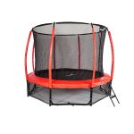 Trampolina ogrodowa Jumpi Maxy Comfort Plus 312cm/10ft z siatką wewnętrzną - czerwona