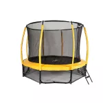 Trampolina ogrodowa Jumpi Maxy Comfort Plus 312cm/10ft z siatką wewnętrzną - żółta Trampolina ogrodowa Jumpi Maxy Comfort Plus 312cm/10ft z siatką wewnętrzną - żółta