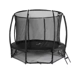 Trampolina ogrodowa Jumpi Maxy Comfort Plus 374cm/12FT z siatką wewnątrzną - czarna Trampolina ogrodowa Jumpi Maxy Comfort Plus 374cm/12FT z siatką wewnątrzną - czarna
