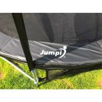 Trampolina ogrodowa Jumpi Maxy Comfort 252cm/8ft z siatką wewnętrzną - czarna