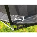 Trampolina ogrodowa Jumpi Maxy Comfort 252cm/8ft z siatką wewnętrzną - czarna Trampolina ogrodowa Jumpi Maxy Comfort 252cm/8ft z siatką wewnętrzną - czarna
