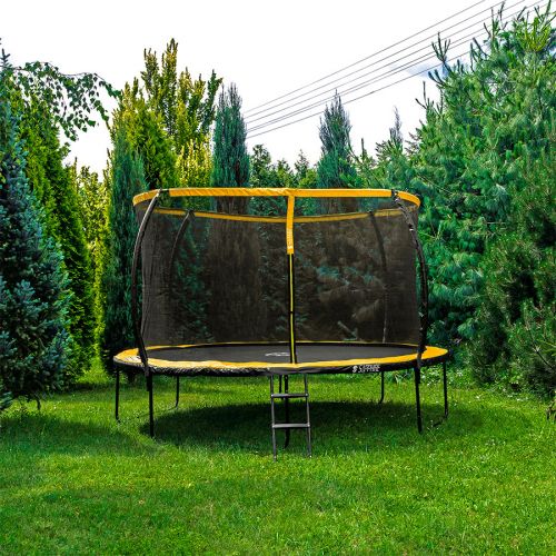 Trampolina Sapphire ST-0012W 12FT 374 cm z siatką wewnętrzną