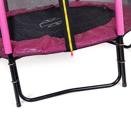 Trampolina Sapphire ST-1046 4.6 FT 140 cm - różowa