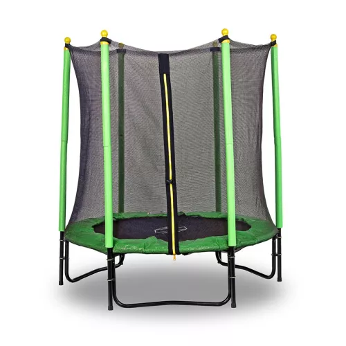 Trampolina Sapphire ST-1046 4.6 FT 140 cm - zielona