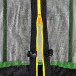 Trampolina Sapphire ST-1046 4.6 FT 140 cm - zielona