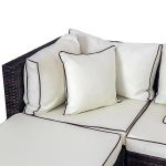 Narożnik ogrodowy z technorattanu Sapphire ST-1300 Fico
