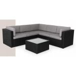 Narożnik ogrodowy z technorattanu Sapphire ST-1330 Rubi