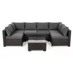 Zestaw mebli ogrodowych Sapphire ST-1400 Dalia Duo plus dwa komplety pokrowców