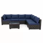 Zestaw mebli ogrodowych Sapphire ST-1400 Dalia Duo plus dwa komplety pokrowców