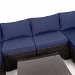 Zestaw mebli ogrodowych Sapphire ST-1400 Dalia Duo plus dwa komplety pokrowców