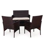 Zestaw mebli ogrodowych z technorattanu Sapphire ST-1410 Lima
