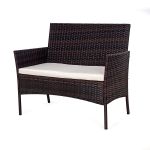 Zestaw mebli ogrodowych z technorattanu Sapphire ST-1410 Lima