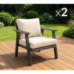 Zestaw mebli ogrodowych Sapphire ST-1420 Calvia Premium - sofy, fotele, stolik Zestaw mebli ogrodowych Sapphire ST-1420 Calvia Premium - sofy, fotele, stolik