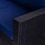Zestaw mebli ogrodowych narożnik Sapphire ST-1430 Mila - narożnik, stolik, schowek