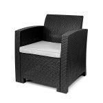 Zestaw mebli ogrodowych Sapphire ST-1540 Boston - stolik + sofa + 2 fotele