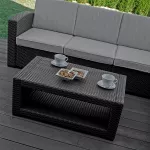 Zestaw mebli ogrodowych Sapphire ST-1560 Porto - stolik + narożnik Zestaw mebli ogrodowych Sapphire ST-1560 Porto - stolik + narożnik