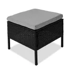 Zestaw mebli ogrodowych Sapphire ST-1570 Gusto - narożnik + stół - czarne Zestaw mebli ogrodowych Sapphire ST-1570 Gusto - narożnik + stół - czarne