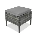 Zestaw mebli ogrodowych Sapphire ST-1570 Gusto - narożnik + stół - szary Zestaw mebli ogrodowych Sapphire ST-1570 Gusto - narożnik + stół - szary