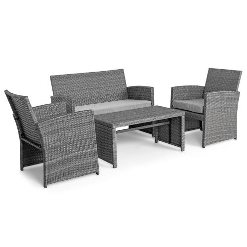 Zestaw mebli ogrodowych z technorattanu Sapphire ST-820 Toma