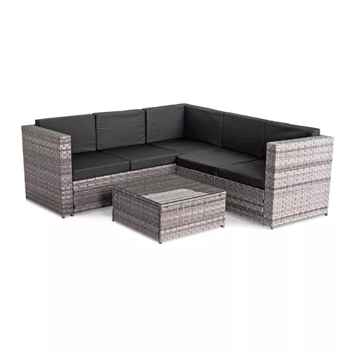 Narożnik ogrodowy z technorattanu Sapphire ST-860 Cortes Narożnik ogrodowy z technorattanu Sapphire ST-860 Cortes