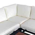Zestaw modułowych mebli ogrodowych aluminiowych Sapphire ST-980 Betti