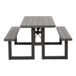 Zestaw ogrodowy stół i dwie ławki Lifetime 60264 