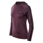 Bluza damska z kapturem IQ Boyna WMNS - purpurowa Bluza damska z kapturem IQ Boyna WMNS - purpurowa