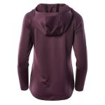 Bluza damska z kapturem IQ Boyna WMNS - purpurowa