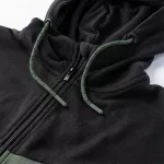Bluza męska z kapturem Hi-Tec Sabarin - ciemnozielona Bluza męska z kapturem Hi-Tec Sabarin - ciemnozielona
