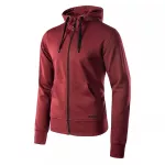 Bluza męska z kapturem Hi-Tec Silian II - bordowa Bluza męska z kapturem Hi-Tec Silian II - bordowa