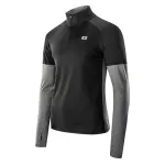 Bluza męska treningowa IQ Immo - czarno-szara Bluza męska treningowa IQ Immo - czarno-szara