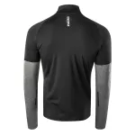 Bluza męska treningowa IQ Immo - czarno-szara Bluza męska treningowa IQ Immo - czarno-szara