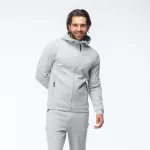 Bluza męska z kapturem Fitanu Fimon - szara Bluza męska z kapturem Fitanu Fimon - szara
