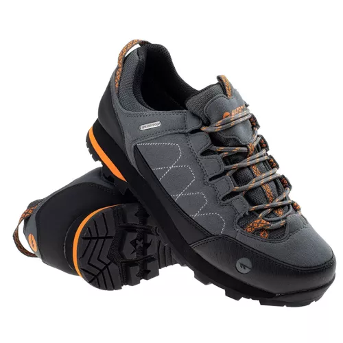 Buty trekkingowe męskie Hi-Tec Gelen II Low WP - szare