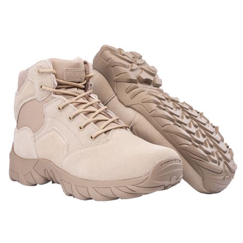 Buty taktyczne męskie Magnum Cobra 6.0 V1 Suede - beżowe