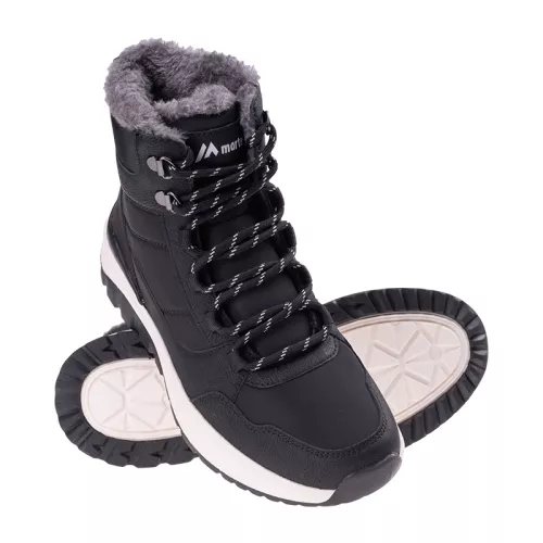 Buty zimowe śniegowce dziecięce Martes Raveli Mid Teen - czarne