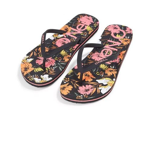 Japonki damskie O'Neill Profile Graphic Sandals - różowo-pomarańczowe