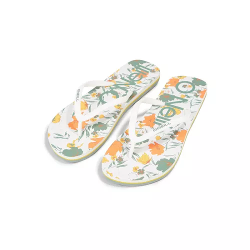 Japonki damskie O'Neill Profile Graphic Sandals - białe