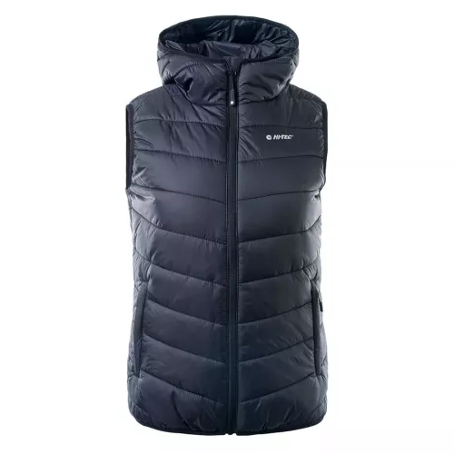 Kamizelka damska pikowana Hi-Tec Lady Solnis - czarna