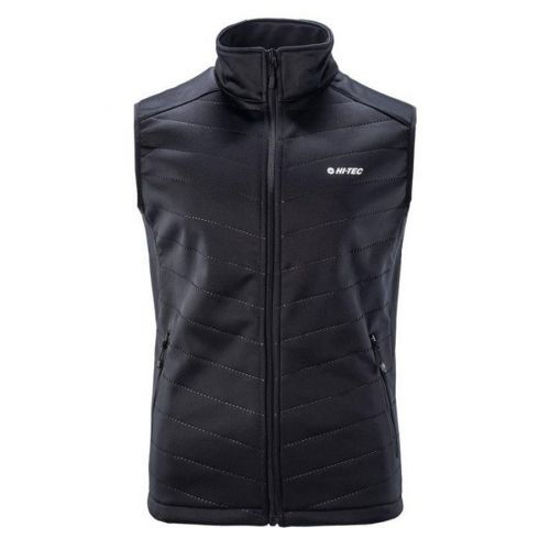 Kamizelka bezrękawnik męski softshell Hi-Tec Octavio - czarna