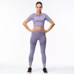 Koszulka damska IQ Ingel TOP WMNS - fioletowa Koszulka damska IQ Ingel TOP WMNS - fioletowa