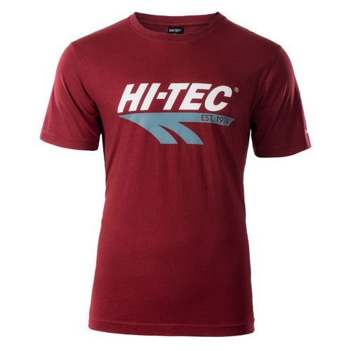 Koszulka męska Hi-Tec Retro - czerwona